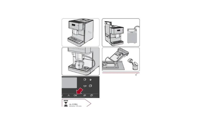 Miele NEW CM 6160 maintenence shot